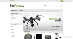 Desktop Screenshot of dealparade.com